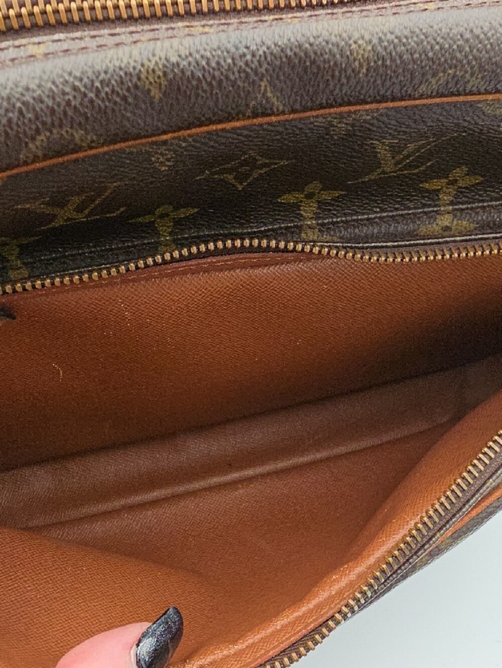 Louis Vuitton Brown Monogram Nil 28 Medium Messenger Unisex Bag COA(VERY GOOD)✨️ - Picture 9 of 16
